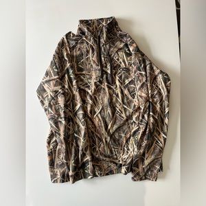 Drake Camo Quarterzip - L